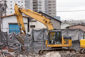 新宿区内の建設・解体・リフォーム現場